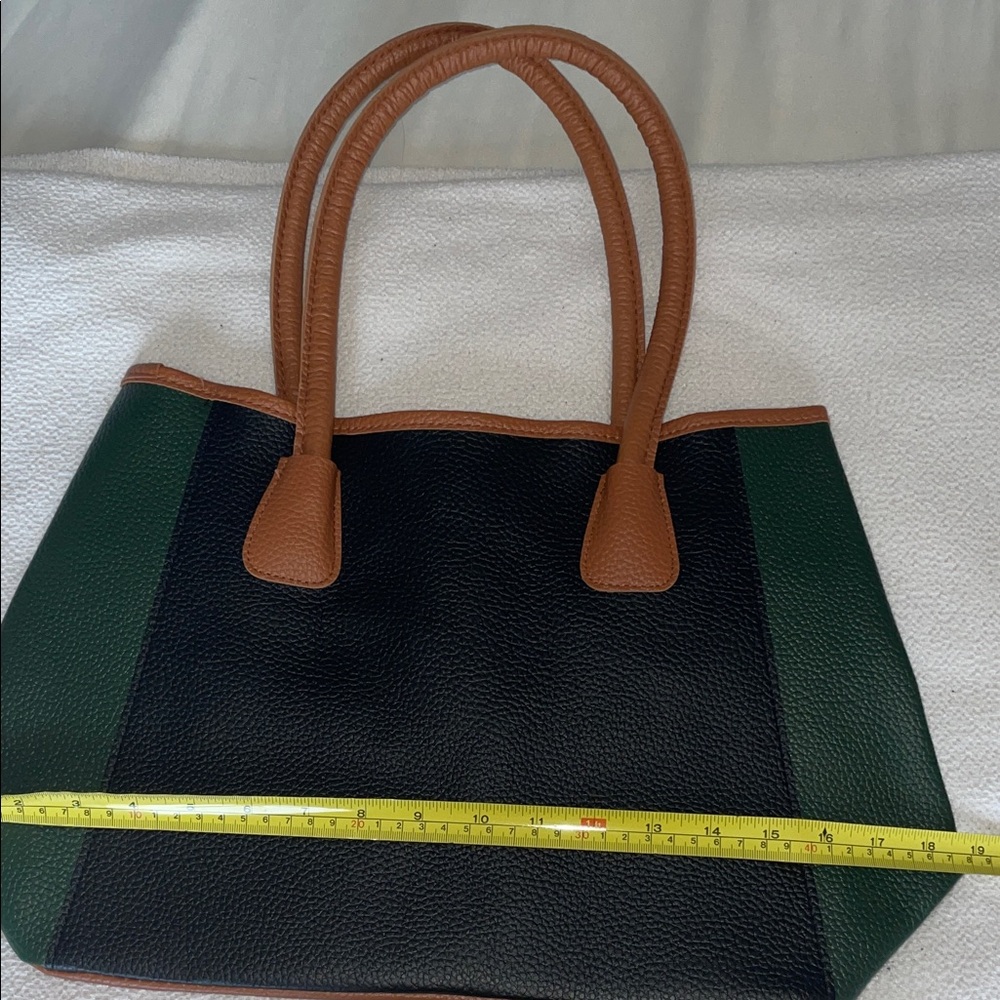 NWOT Neuman marcus faux leather totes